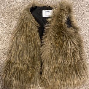Girls Faux Fur Vest